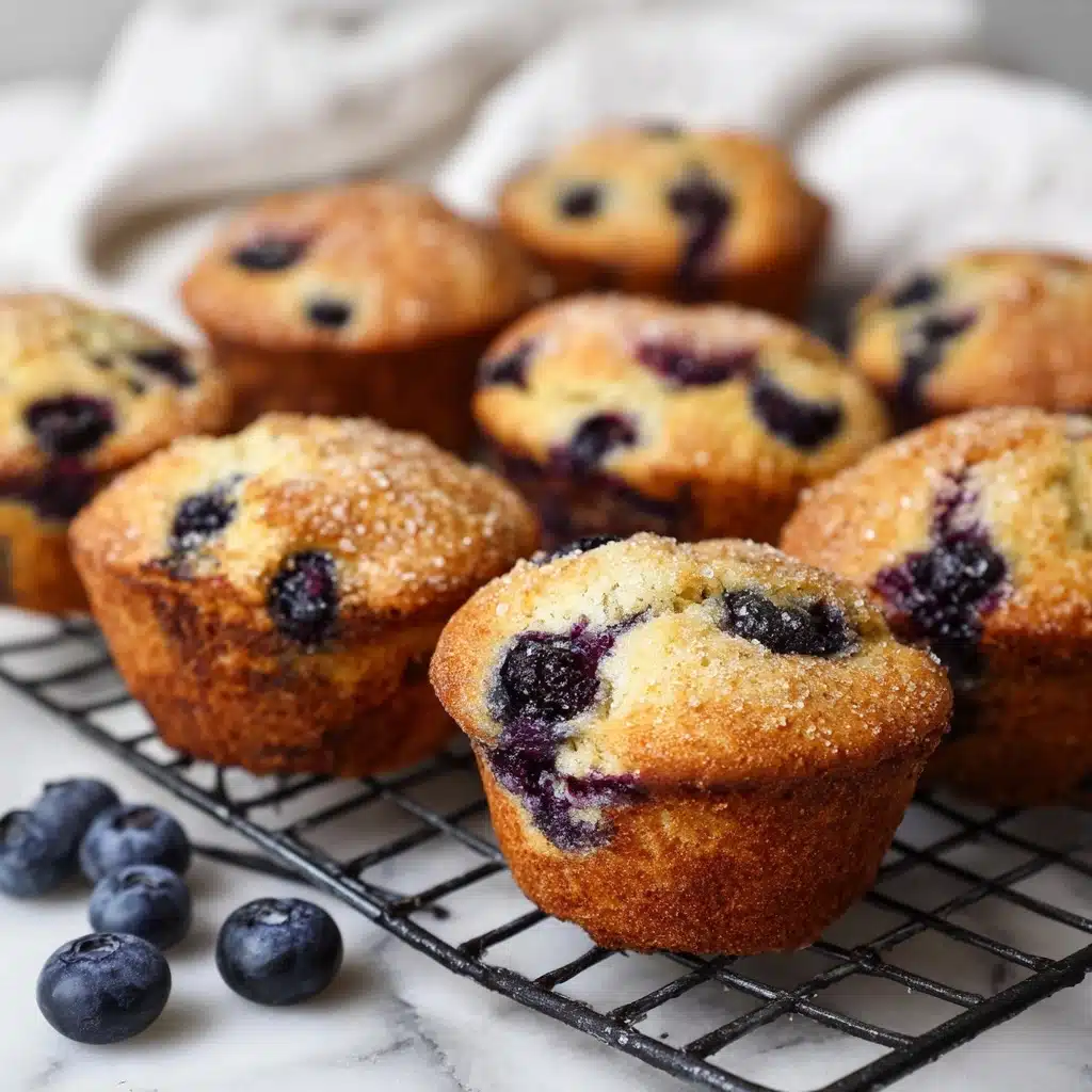 Blueberry Applesauce Muffins Recipe - Recipe Image