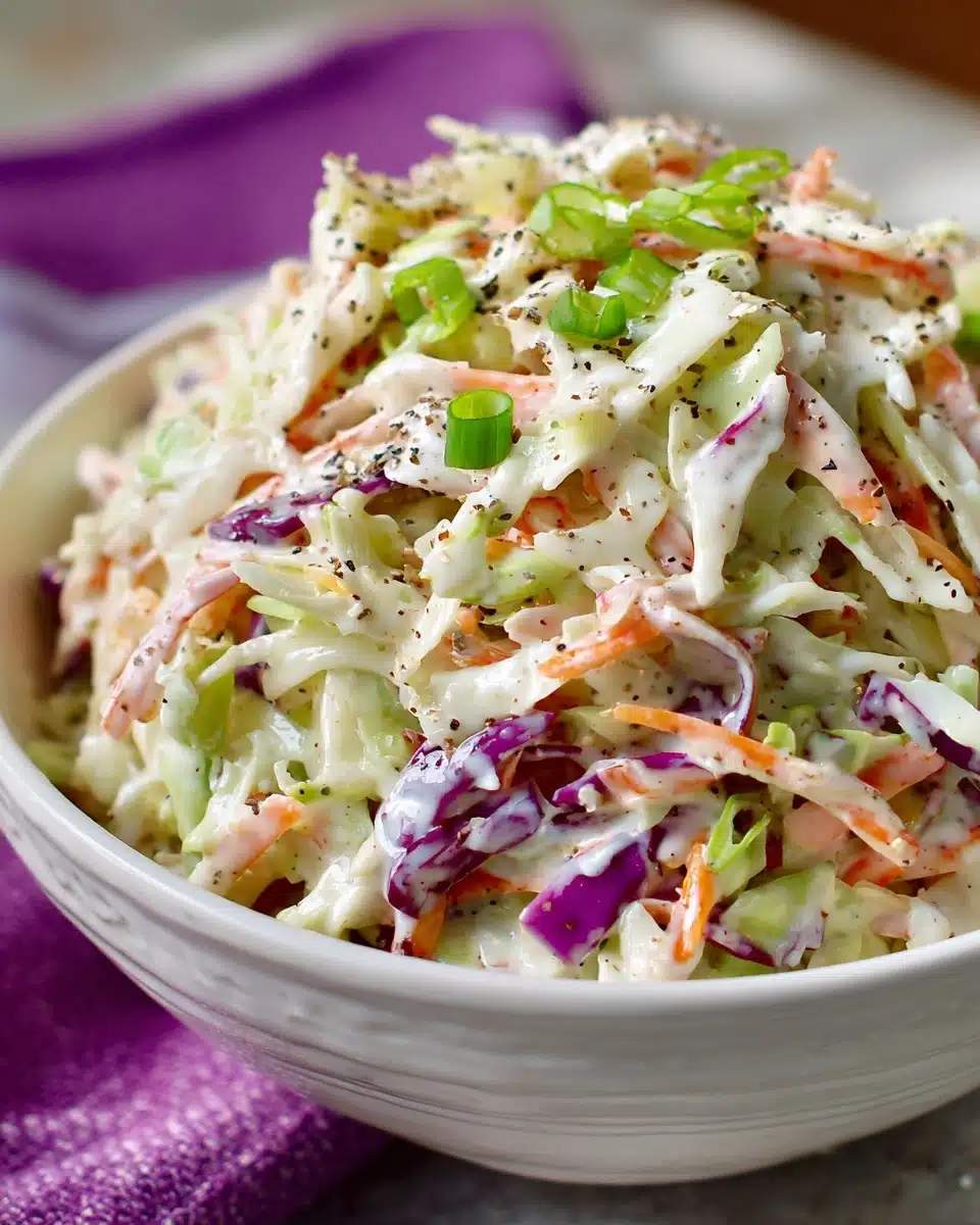 Creamy Southern Coleslaw Recipe