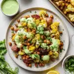 Roasted Cauliflower With Mint Yogurt Sauce Recipe