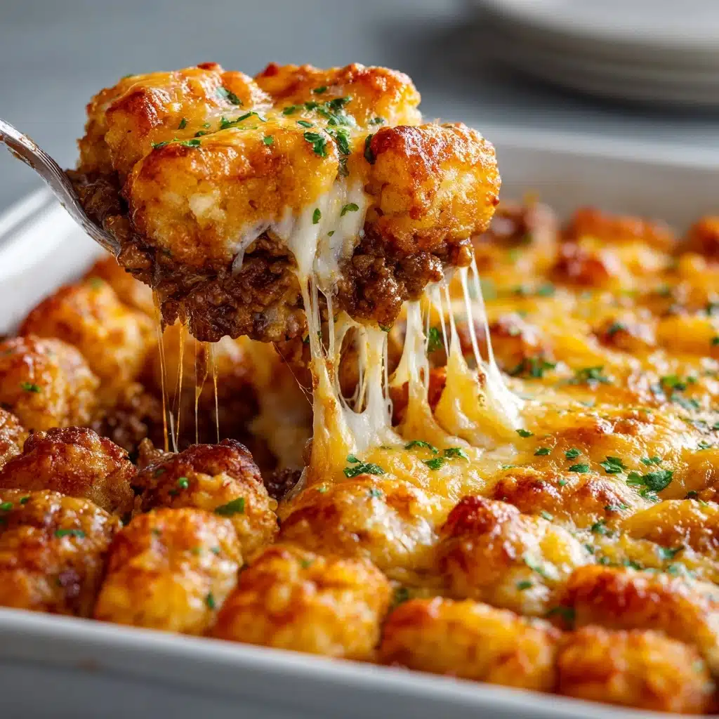 Easy Cowboy Casserole with Tater Tots Recipe