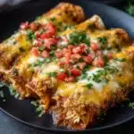 Baked Cream Cheese Chicken Taquitos! Recipe