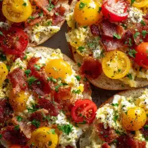 English Muffin Breakfast Pizzas Recipe