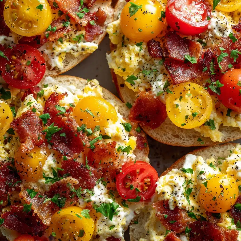 English Muffin Breakfast Pizzas Recipe