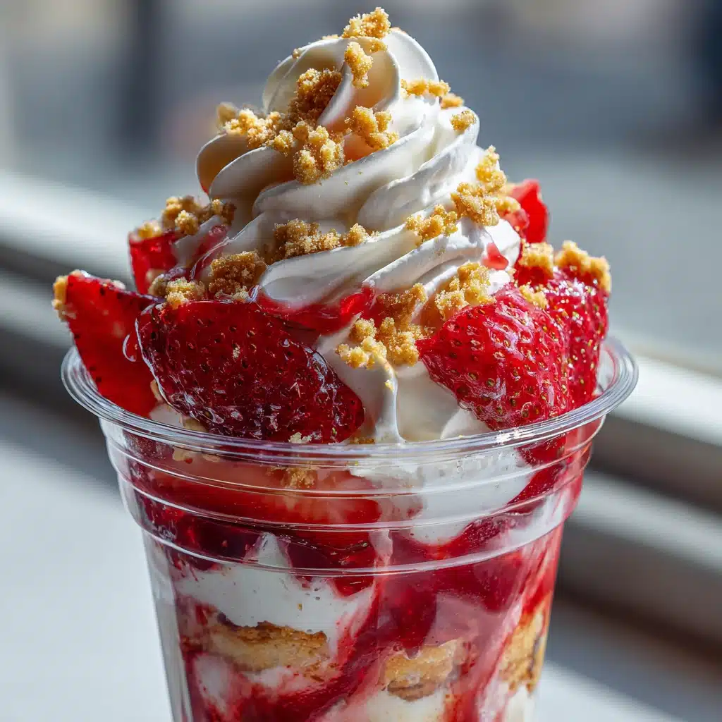 Strawberry Shortcake Frappuccino Recipe - Recipe Image