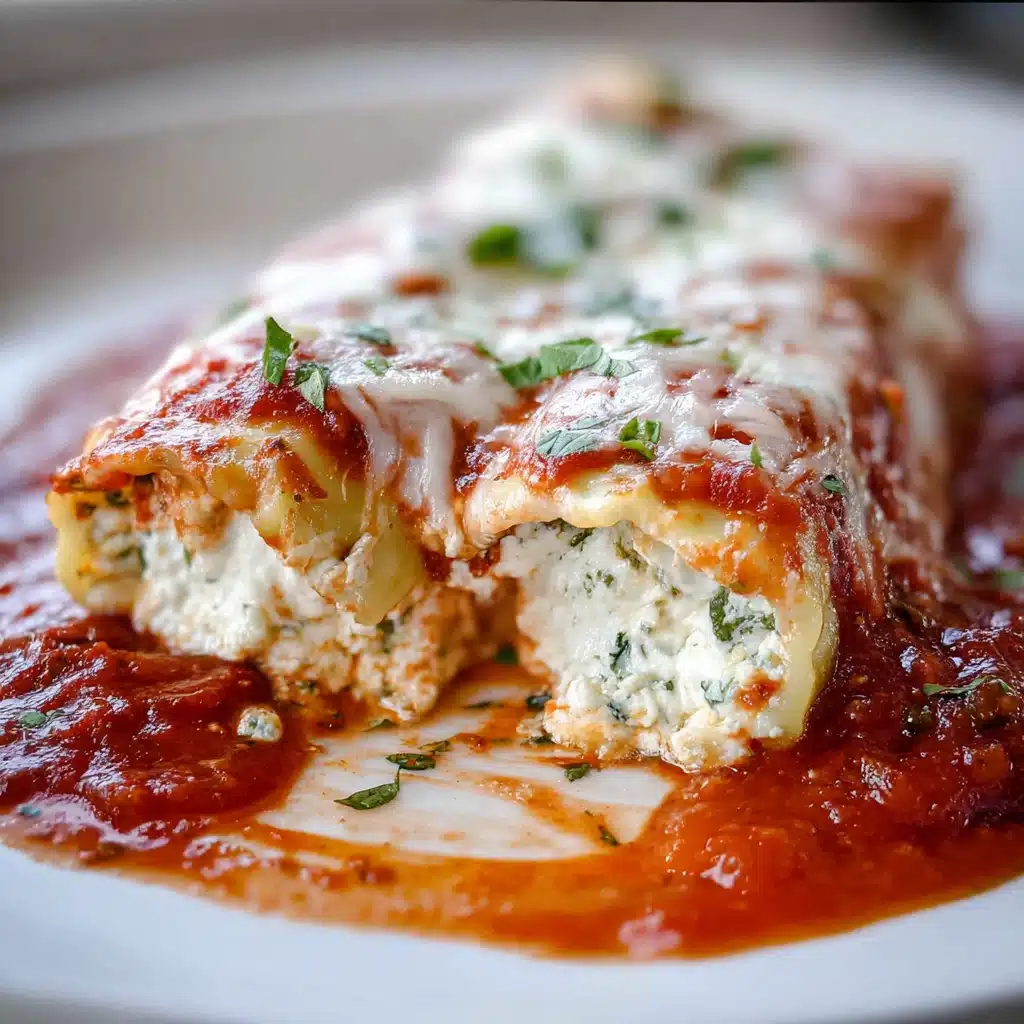 Three Cheese Manicotti Recipe - Recipe Image