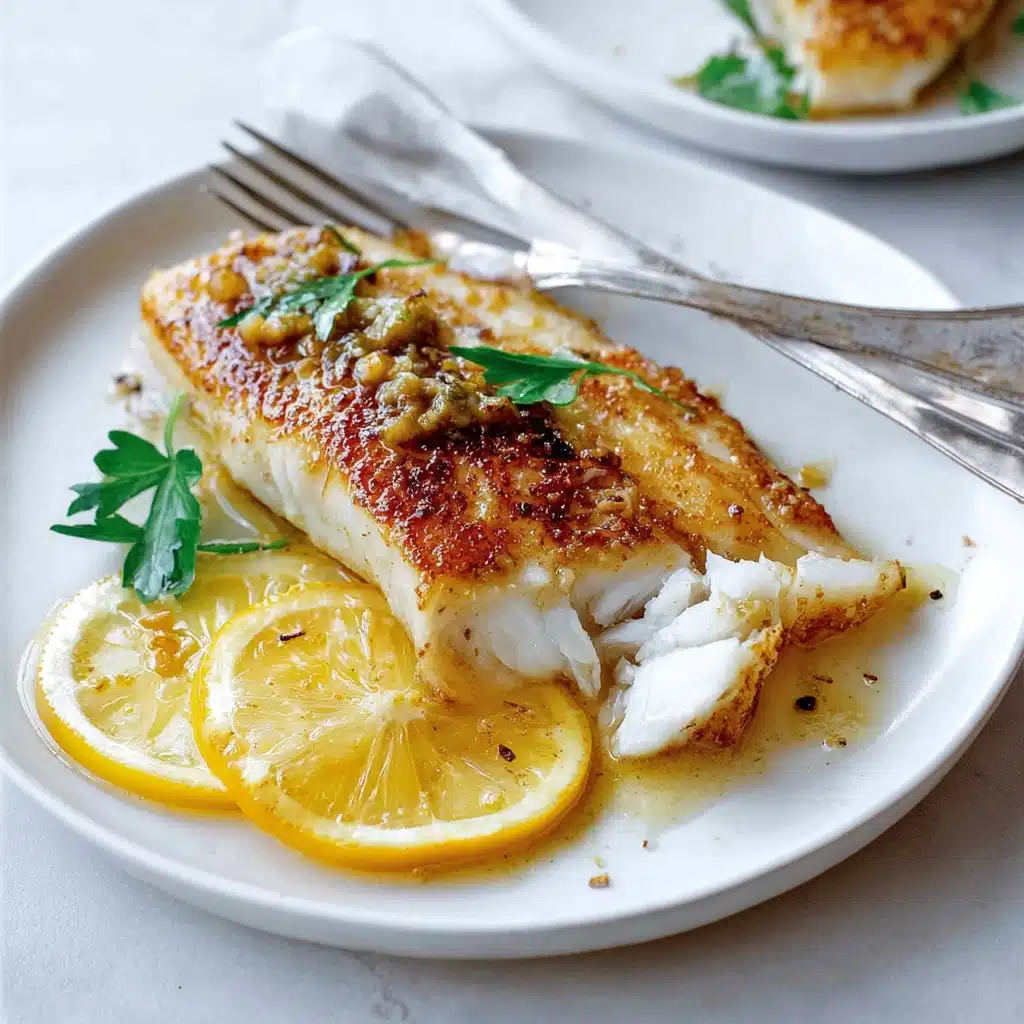 Pan Seared Chilean Sea Bass Recipe - Recipe Image