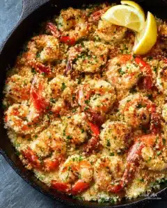 Crispy Baked Shrimp Scampi Recipe