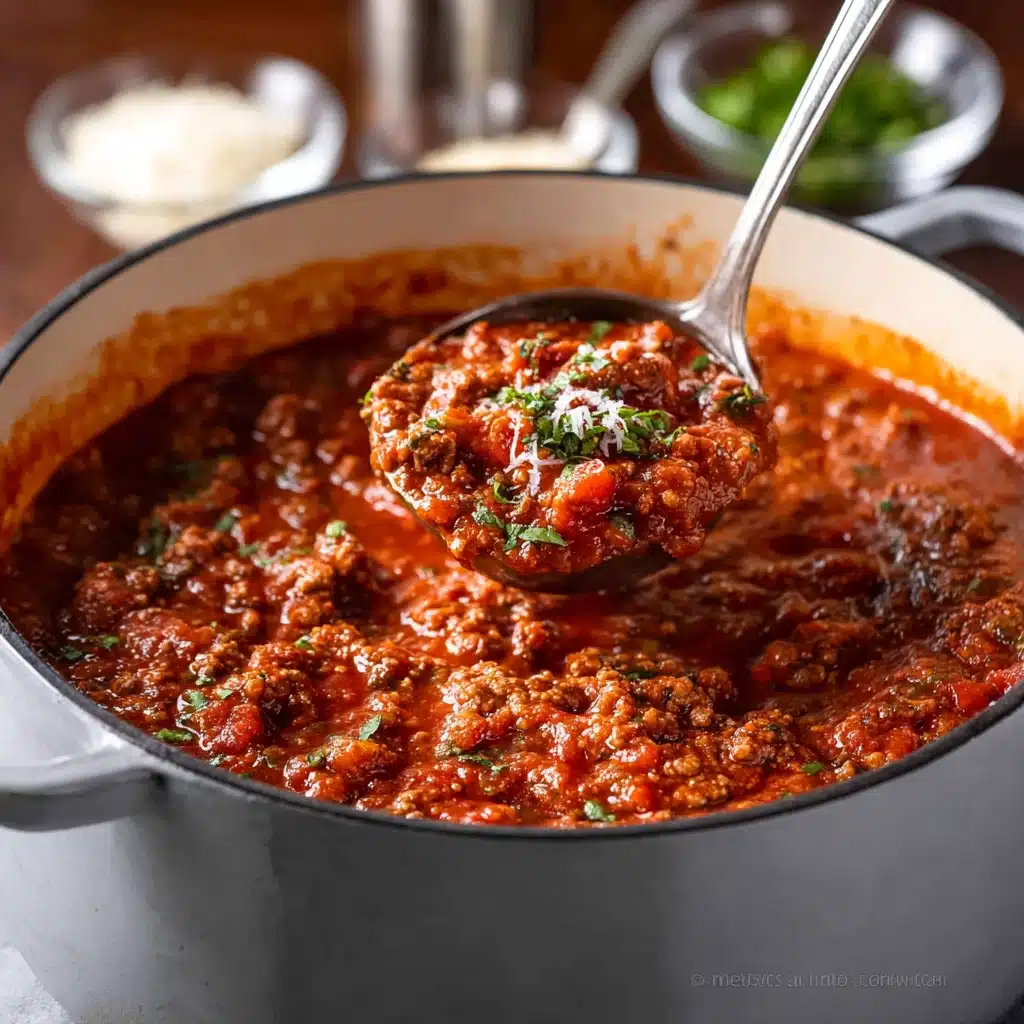Homemade Spaghetti Sauce Recipe - Recipe Image
