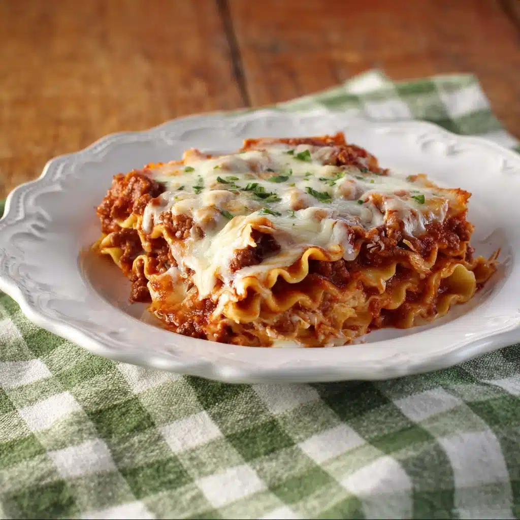 Easy Skillet Lasagna Recipe - Recipe Image