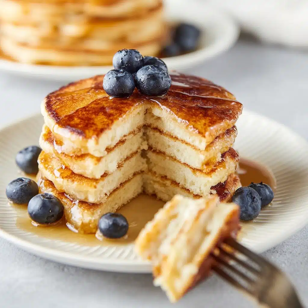 Keto Friendly Cottage Cheese Pancakes Recipe - Recipe Image