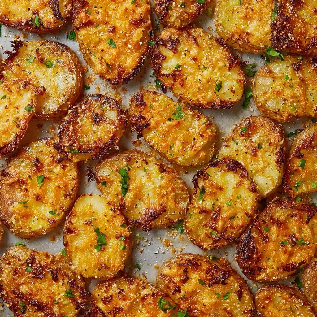 Parmesan Crusted Potatoes Recipe - Recipe Image