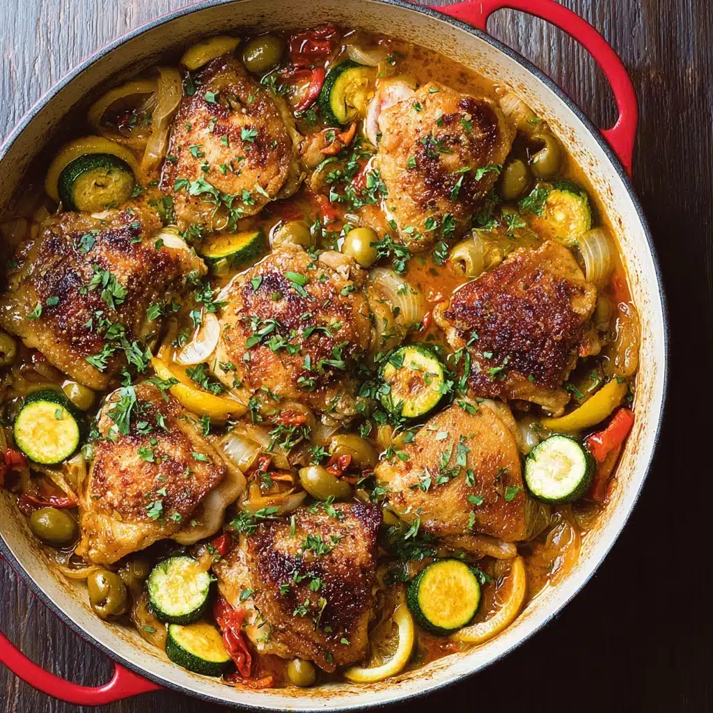 Low Carb Chicken Stew with Keto Cauliflower Rice Recipe - Recipe Image