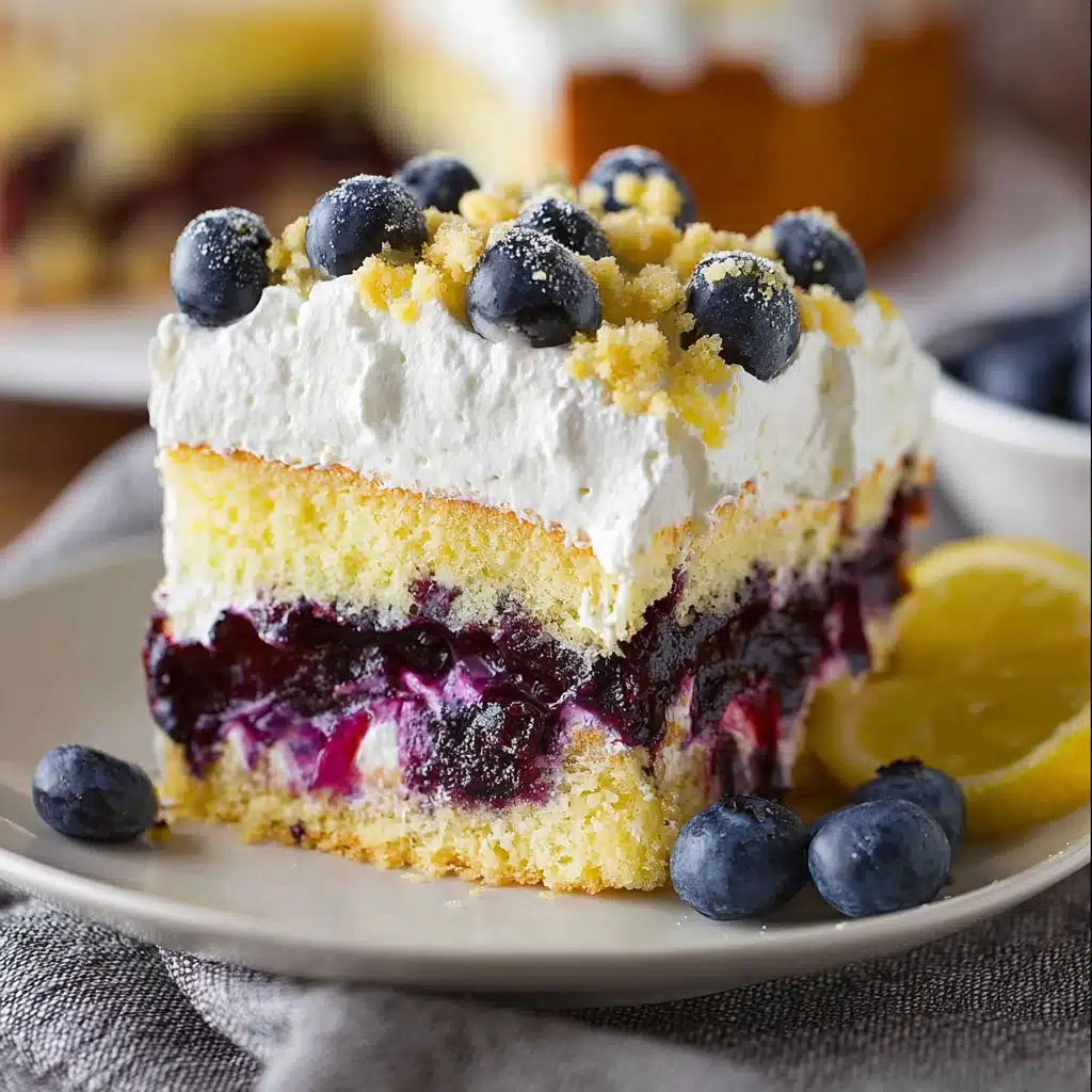 blueberry lemon curd cake Recipe - Recipe Image