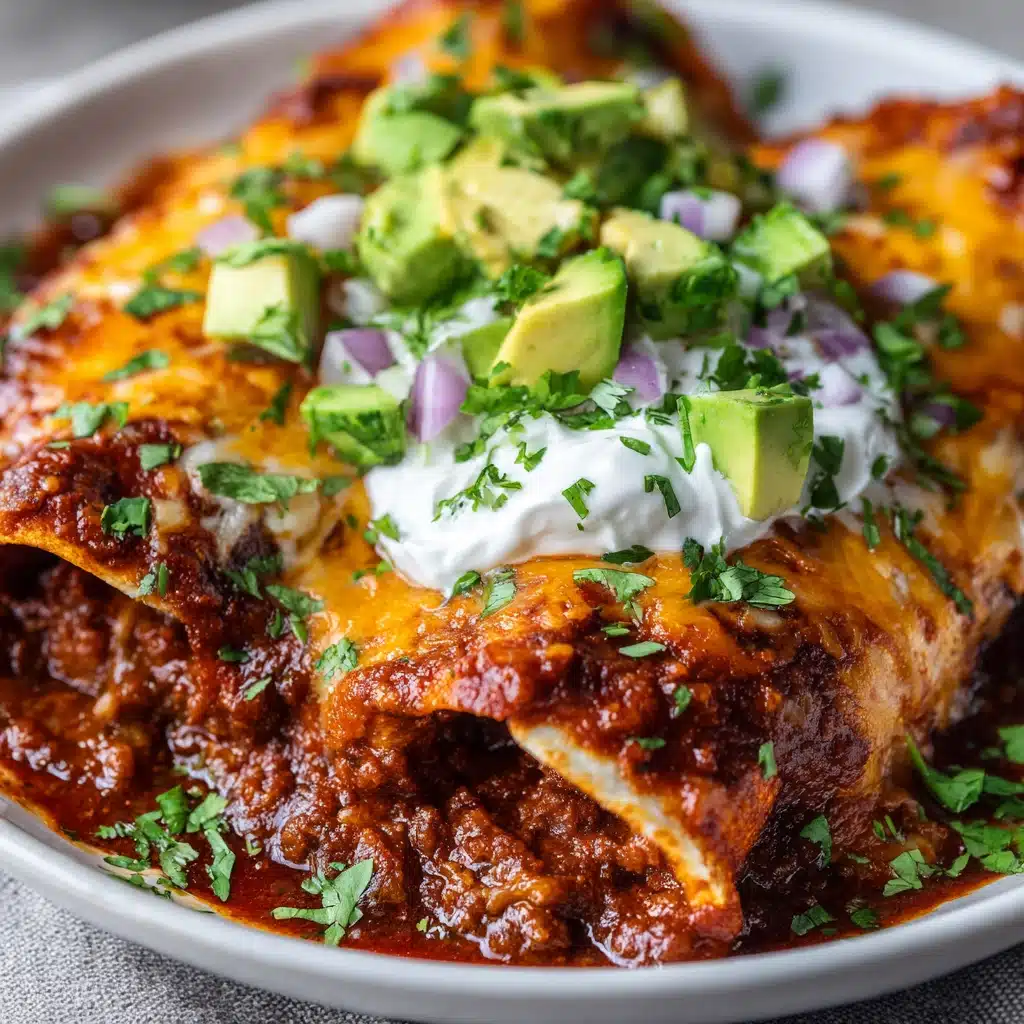 Easy Beef Enchiladas Recipe - Recipe Image