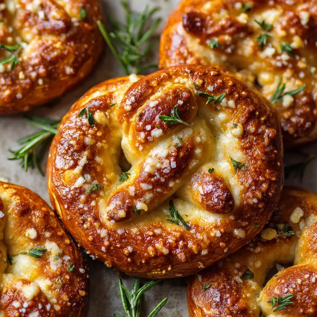 Mozzarella-Stuffed Soft Pretzels Recipe - Recipe Image