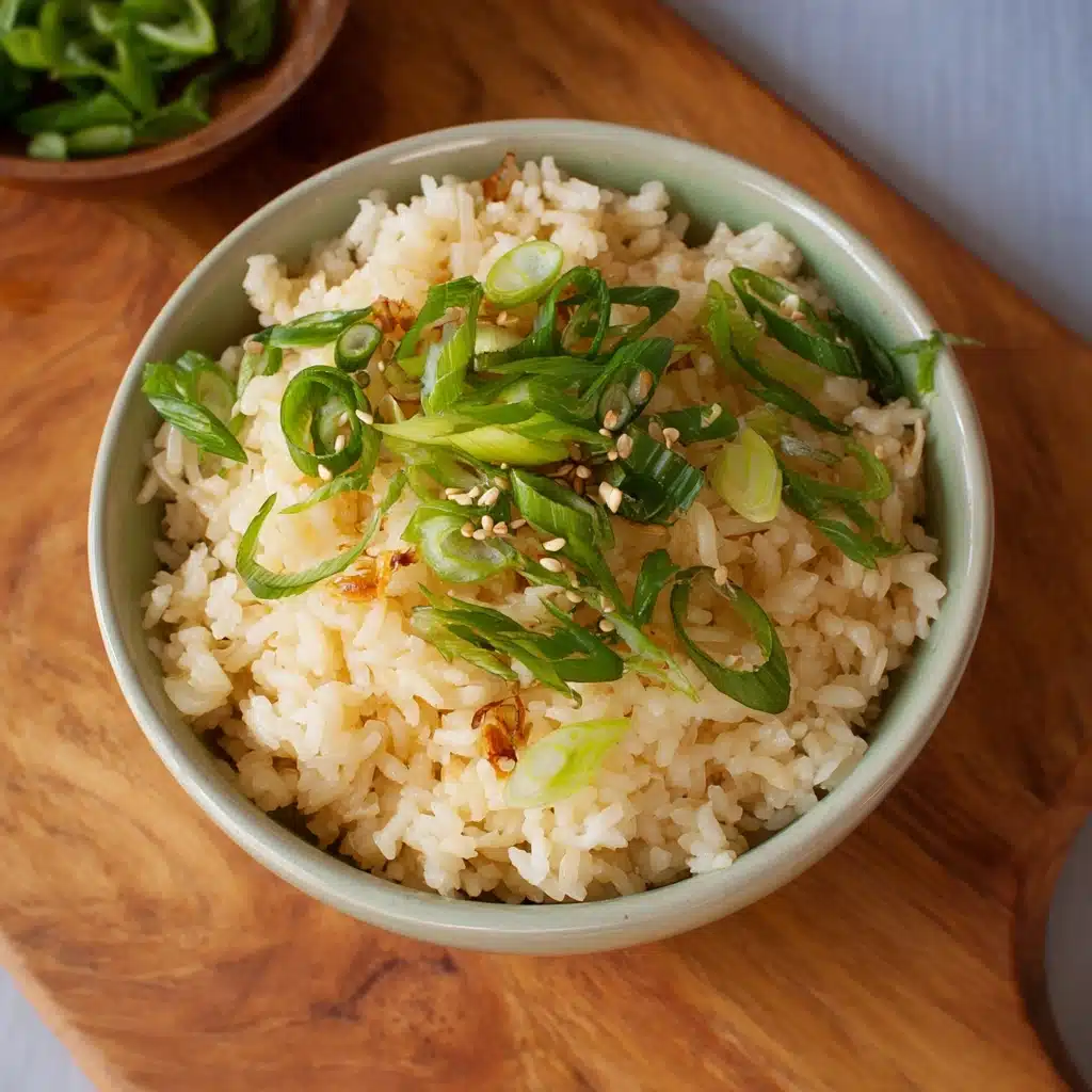 Miso Garlic Butter Rice Recipe - Recipe Image