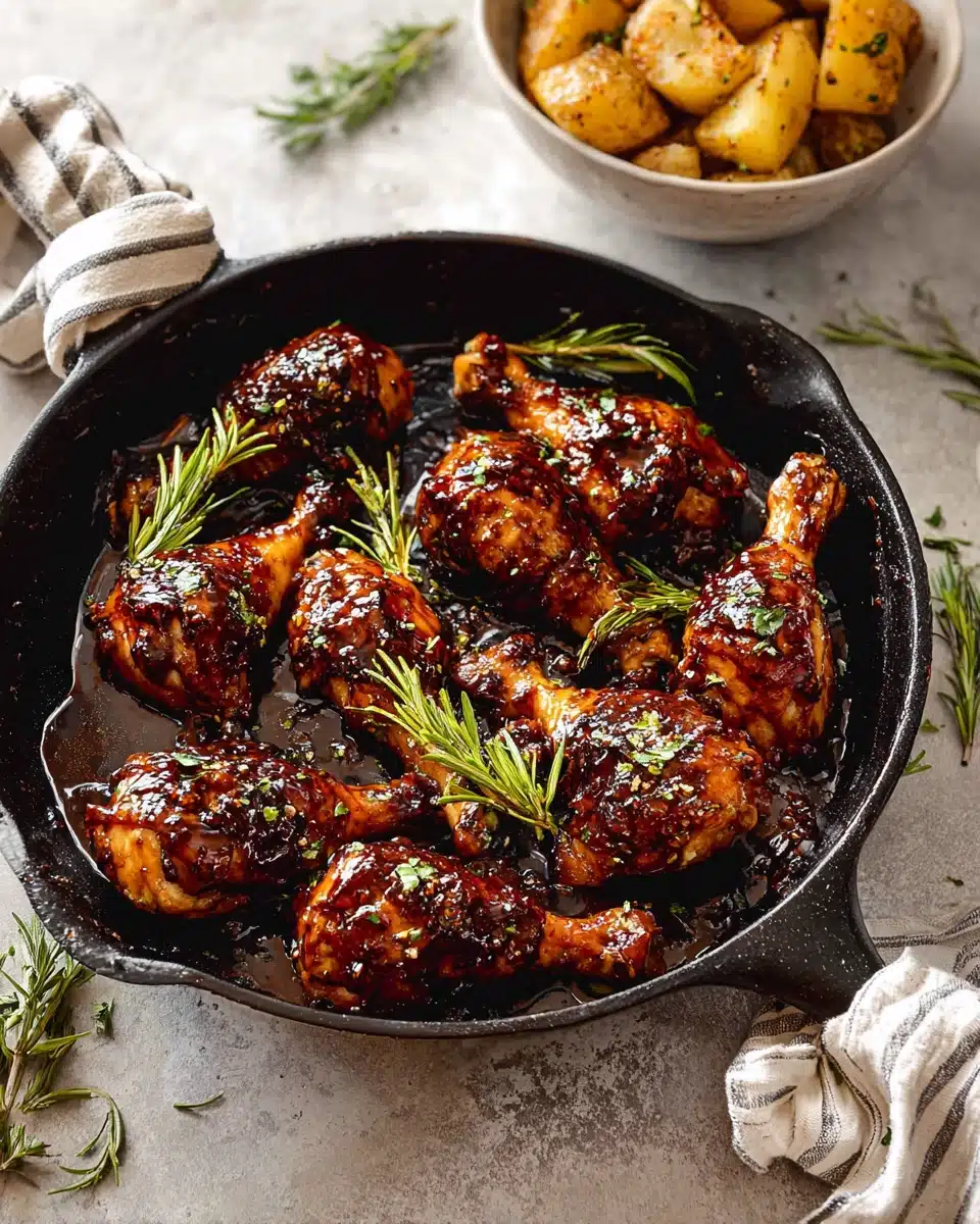 Fig Glazed Skillet Chicken Recipe