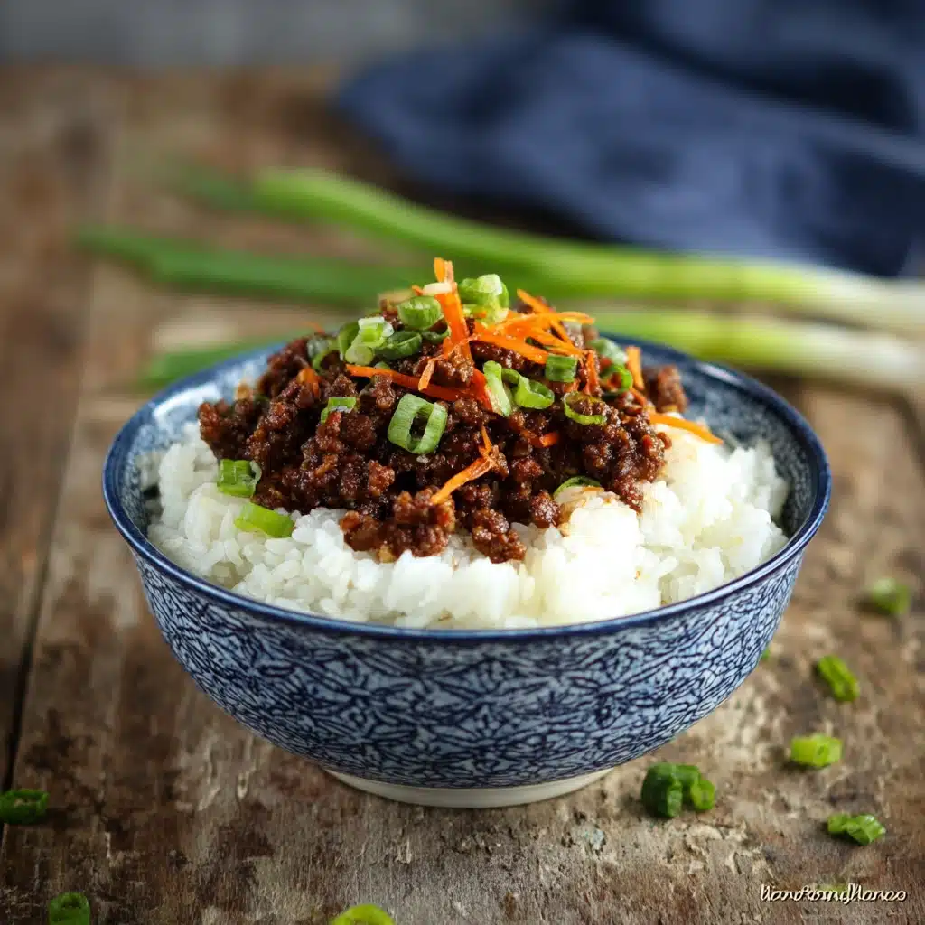 Easy Korean Beef Rice Bowls Recipe - Recipe Image