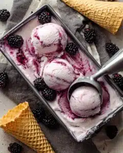 Blackberry Ice Cream Recipe