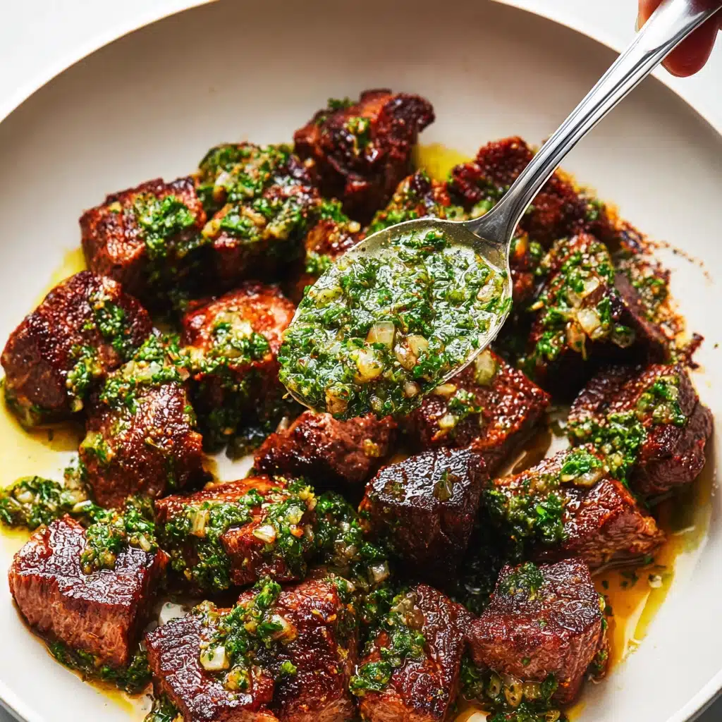 Chimichurri Steak Bites Recipe - Recipe Image