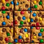 Classic M&M Cookie Bars Recipe