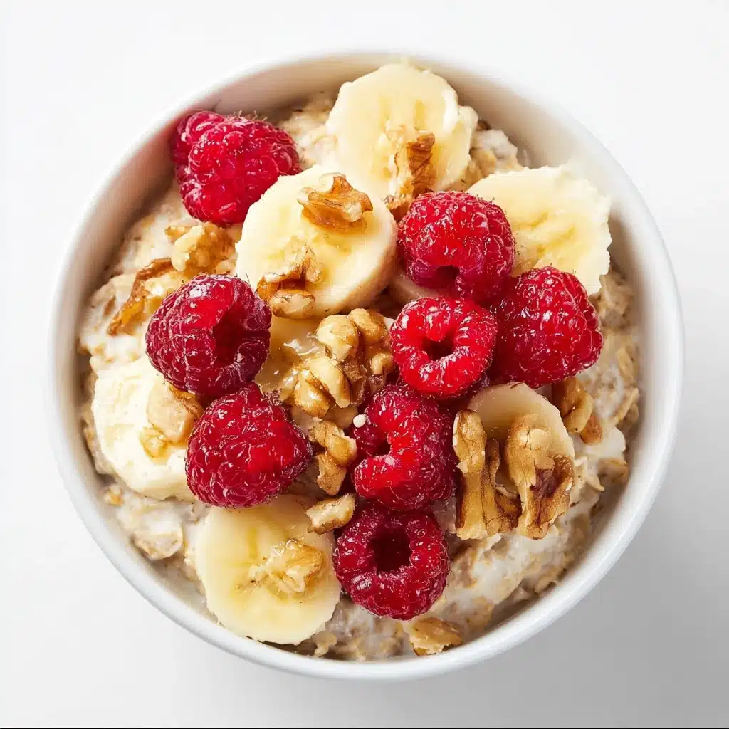 The ULTIMATE 90 Second Microwave Oatmeal Recipe - Recipe Image