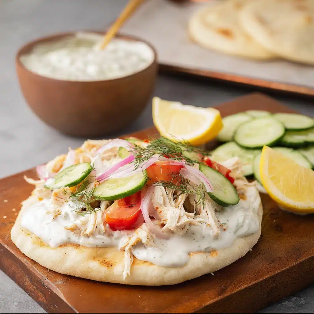 Slow Cooker Chicken Gyros Recipe - Recipe Image