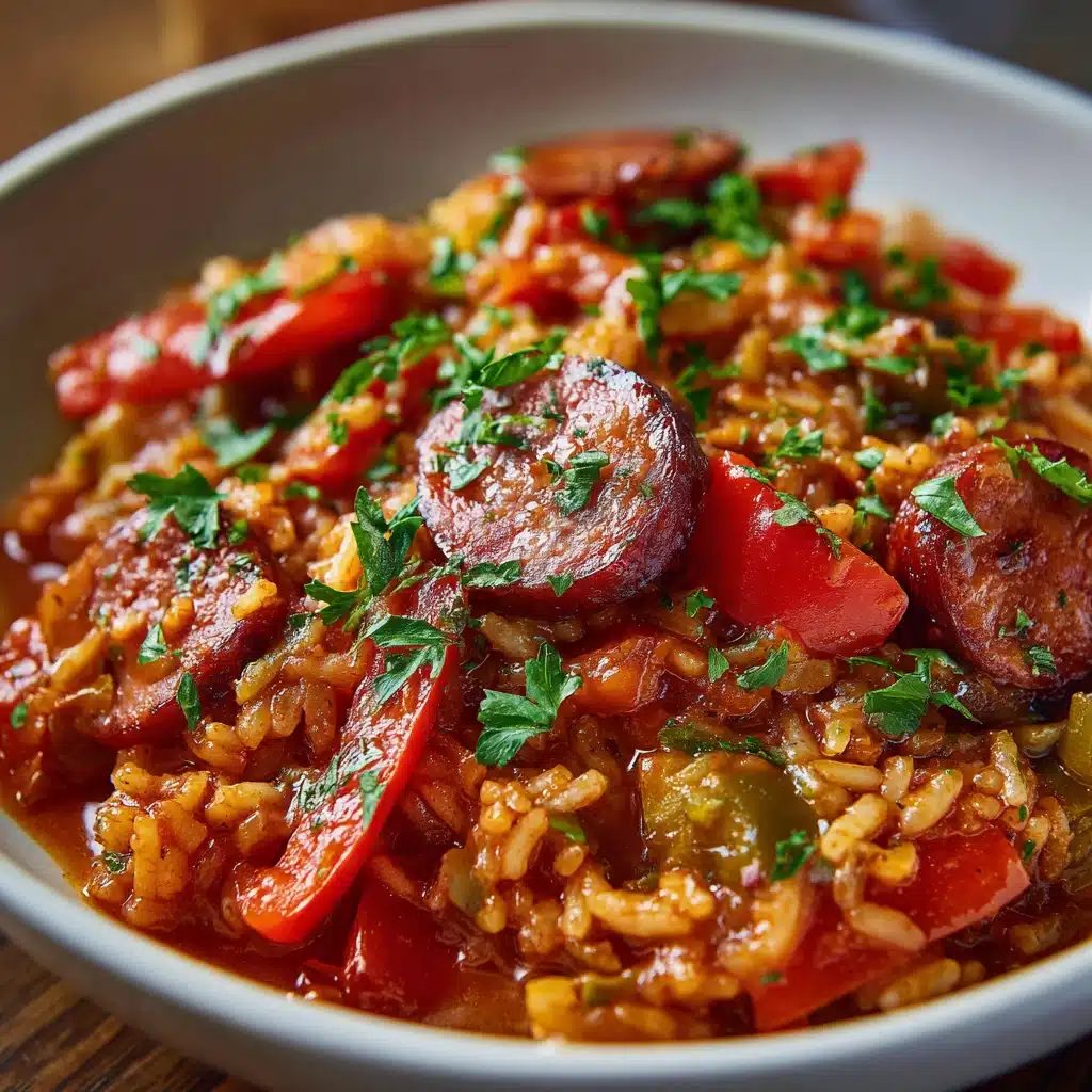 One-Pot Smoked Sausage Rice Recipe 6 One-Pot Smoked Sausage Rice Recipe - Recipe Image