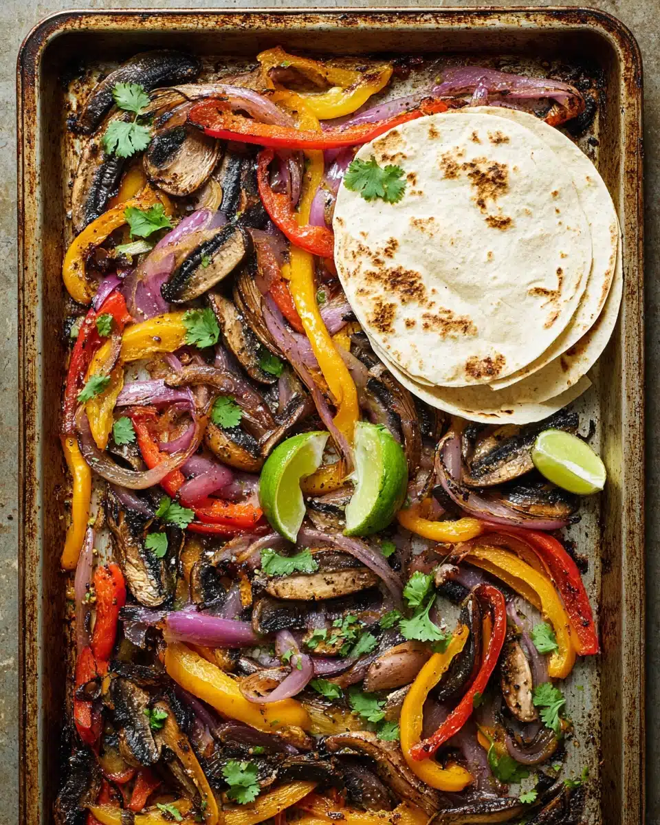 Portobello Mushroom Fajitas Recipe