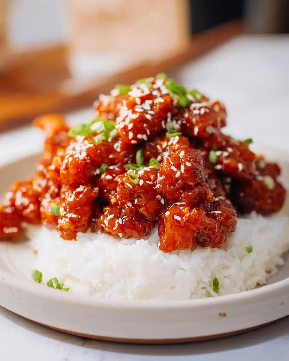 Easy Sesame Chicken Recipe