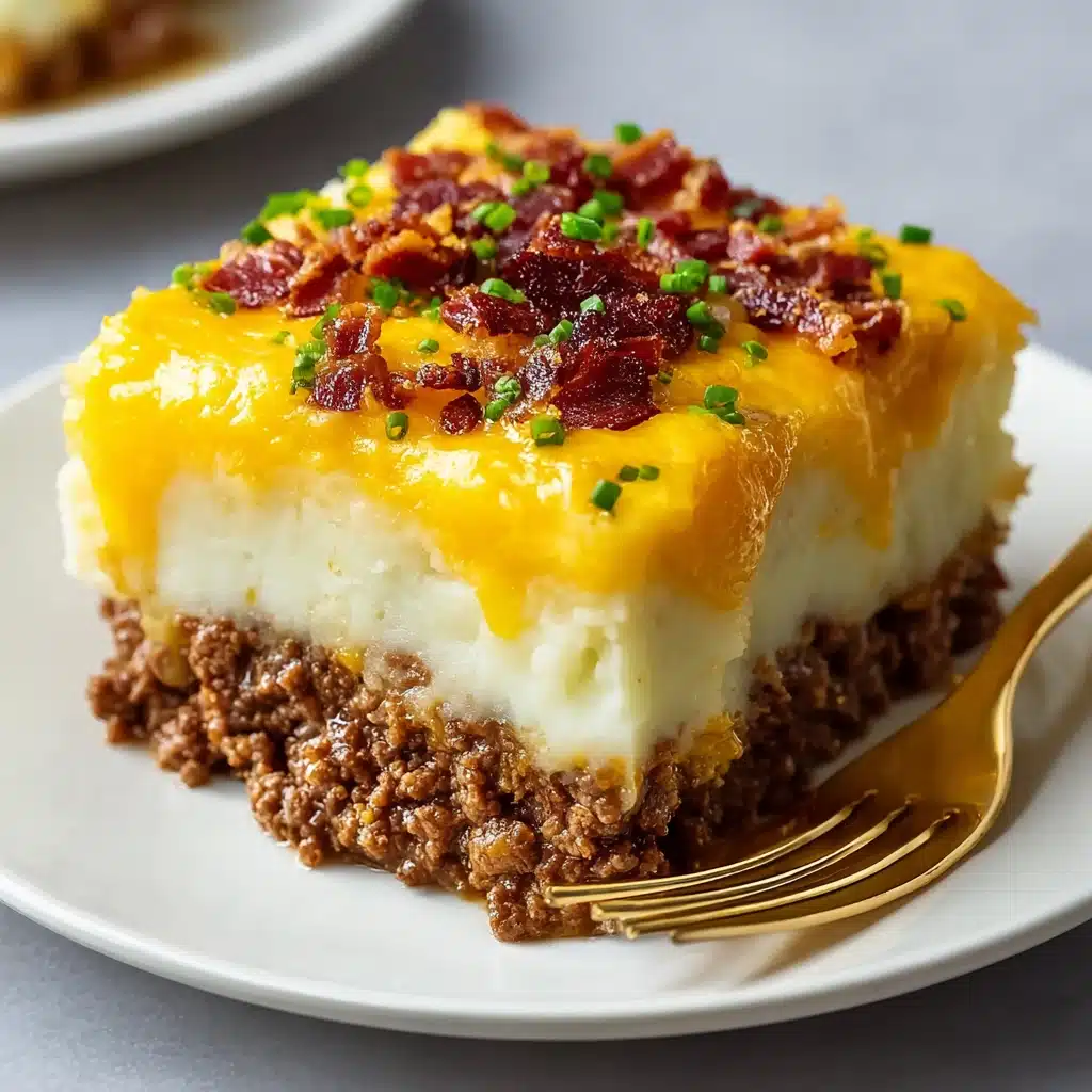 Loaded Potato and Meatloaf Casserole Recipe 6 Loaded Potato and Meatloaf Casserole Recipe - Recipe Image