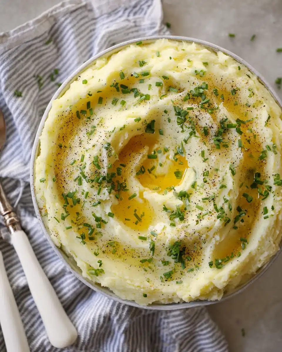 Easy Creamy Mashed Potatoes Recipe
