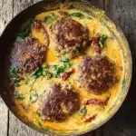Tuscan Hamburger Steaks Recipe