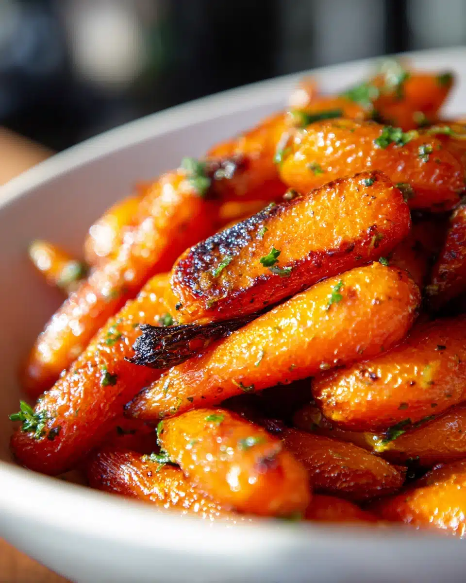 Sweet Garlic Carrots Recipe