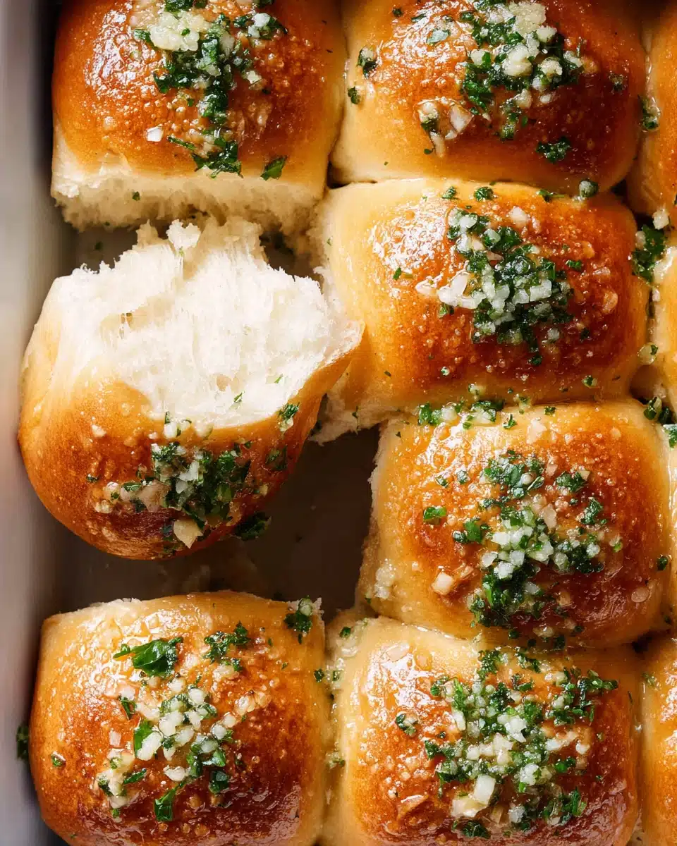 Garlic Bread Rolls Recipe