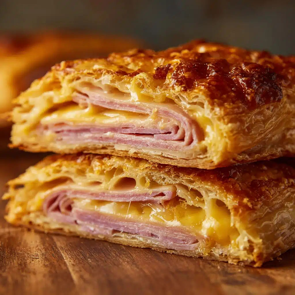 Air Fryer Ham & Cheese Pockets Recipe - Recipe Image