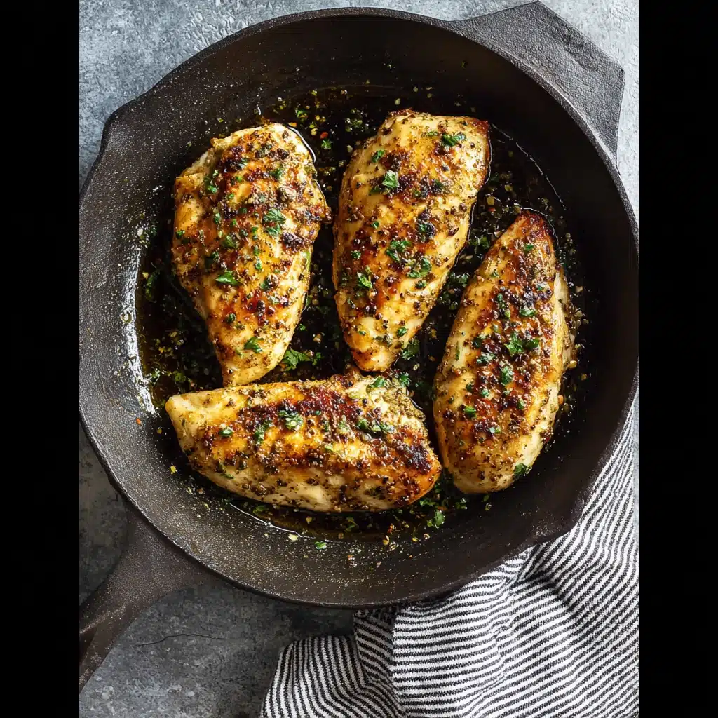 Garlic Butter Baked Chicken Breast Recipe - Recipe Image