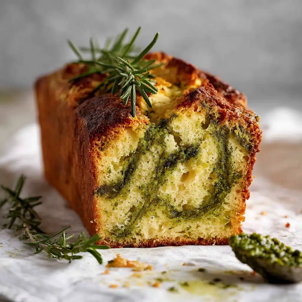 Cheese Herb & Garlic Quick Bread Recipe - Recipe Image