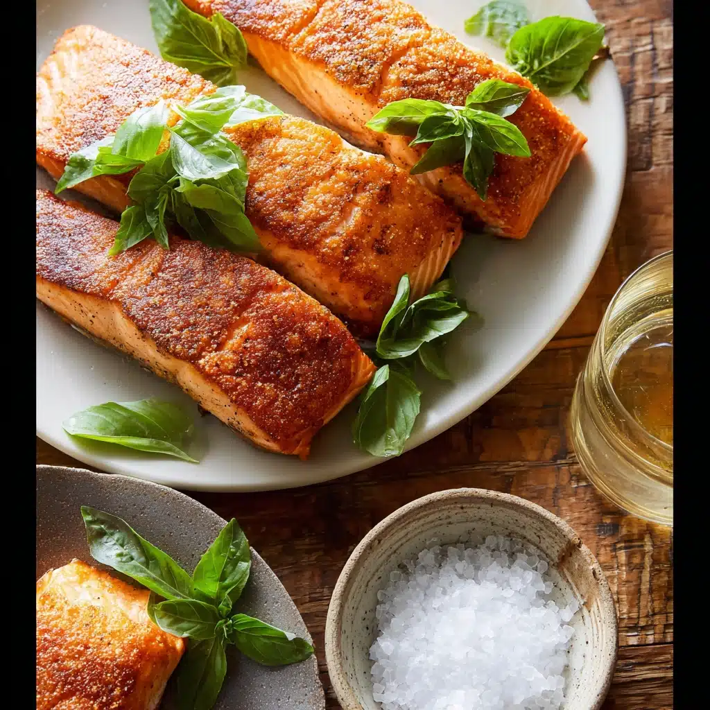 one skillet white wine spinach artichoke salmon Recipe - Recipe Image