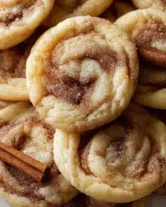 Soft and Chewy Cinnamon Roll Sugar Cookies Recipe