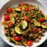 Ground Turkey and Zucchini Skillet Recipe