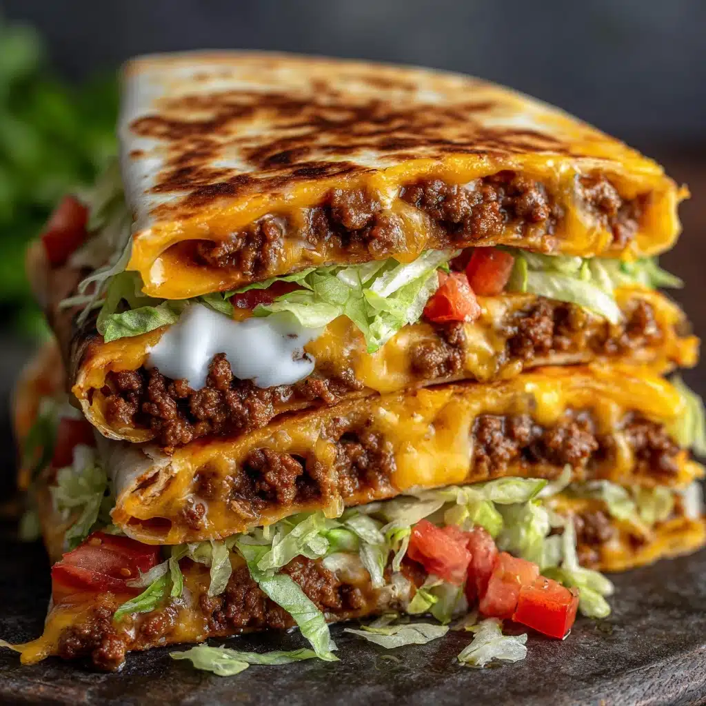 Crunch Wrap Supreme (Taco Style) Recipe - Recipe Image
