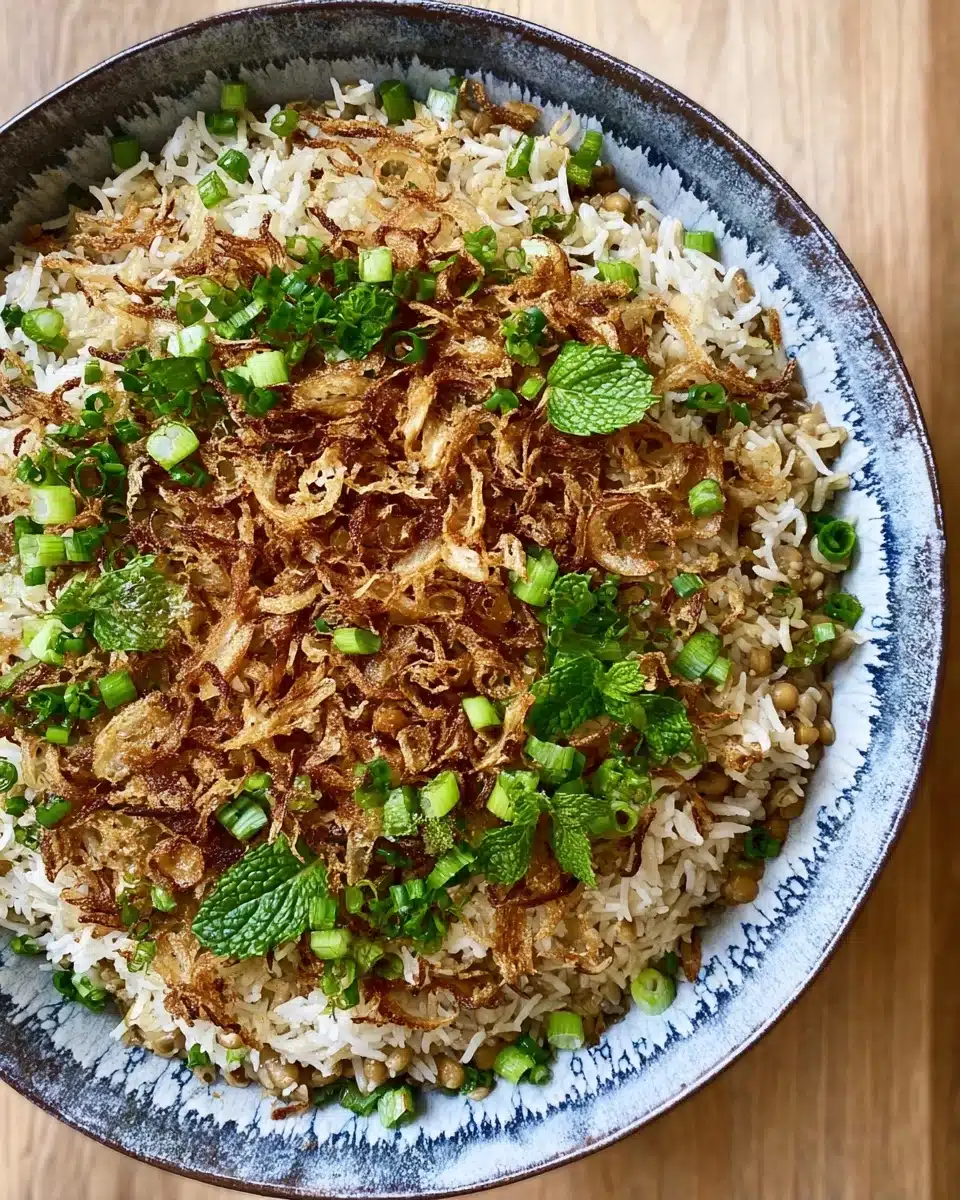Mujaddara Recipe