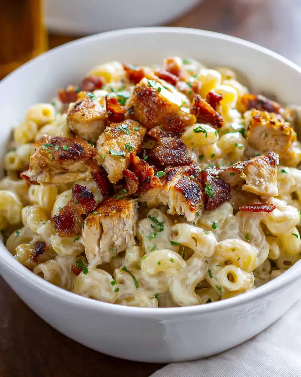 Chicken Ranch Macaroni and Cheese Recipe