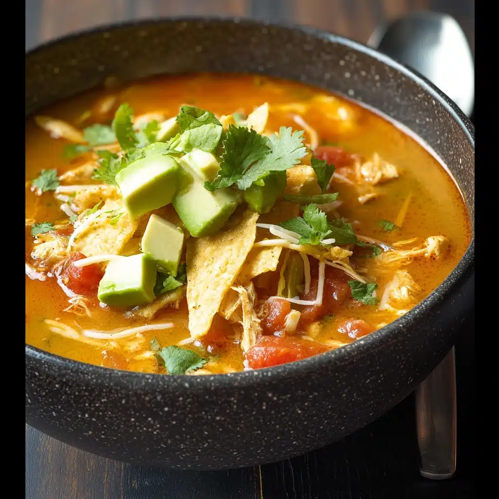 Best Chicken Tortilla Soup Recipe - Recipe Image