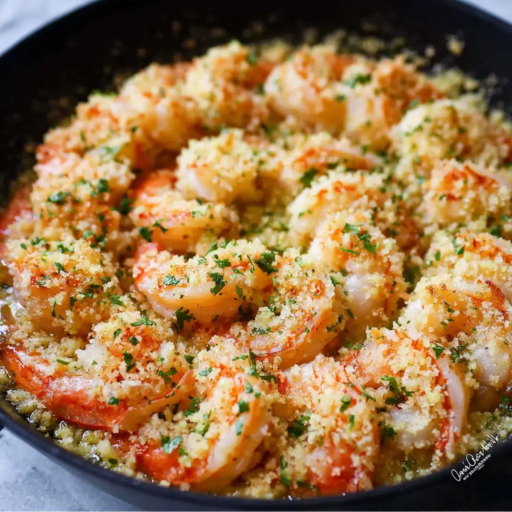 Crispy Baked Shrimp Scampi Recipe - Recipe Image