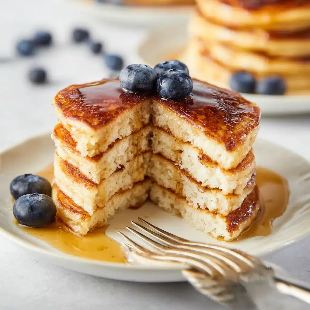 Keto Friendly Cottage Cheese Pancakes Recipe - Recipe Image