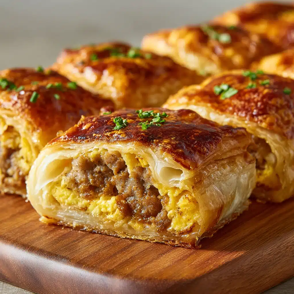 Sausage Egg & Cheese Roll-Ups Recipe