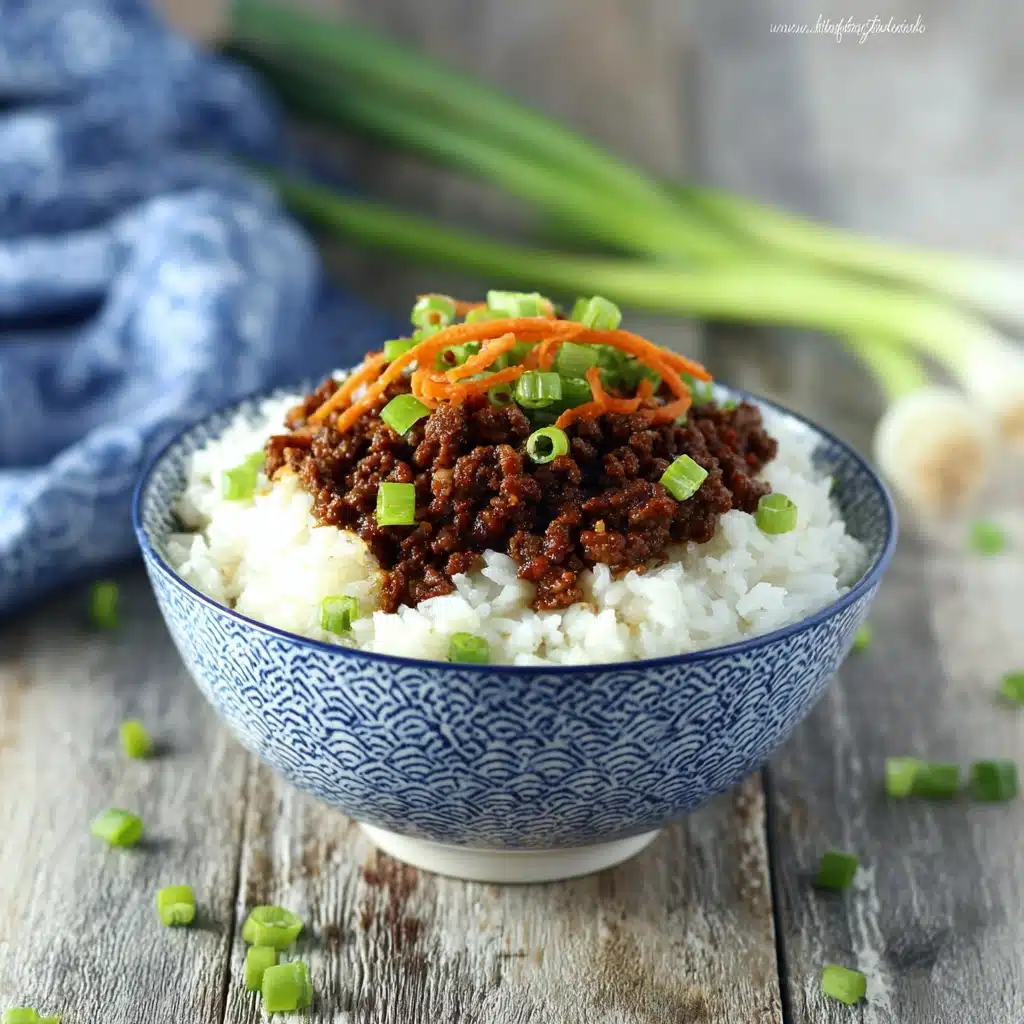 Easy Korean Beef Rice Bowls Recipe - Recipe Image