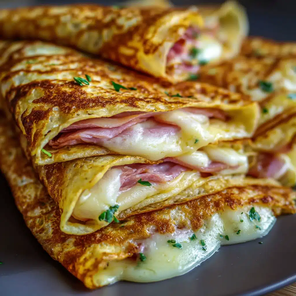 Air Fryer Chicken Ham & Cheese Wraps Recipe - Recipe Image